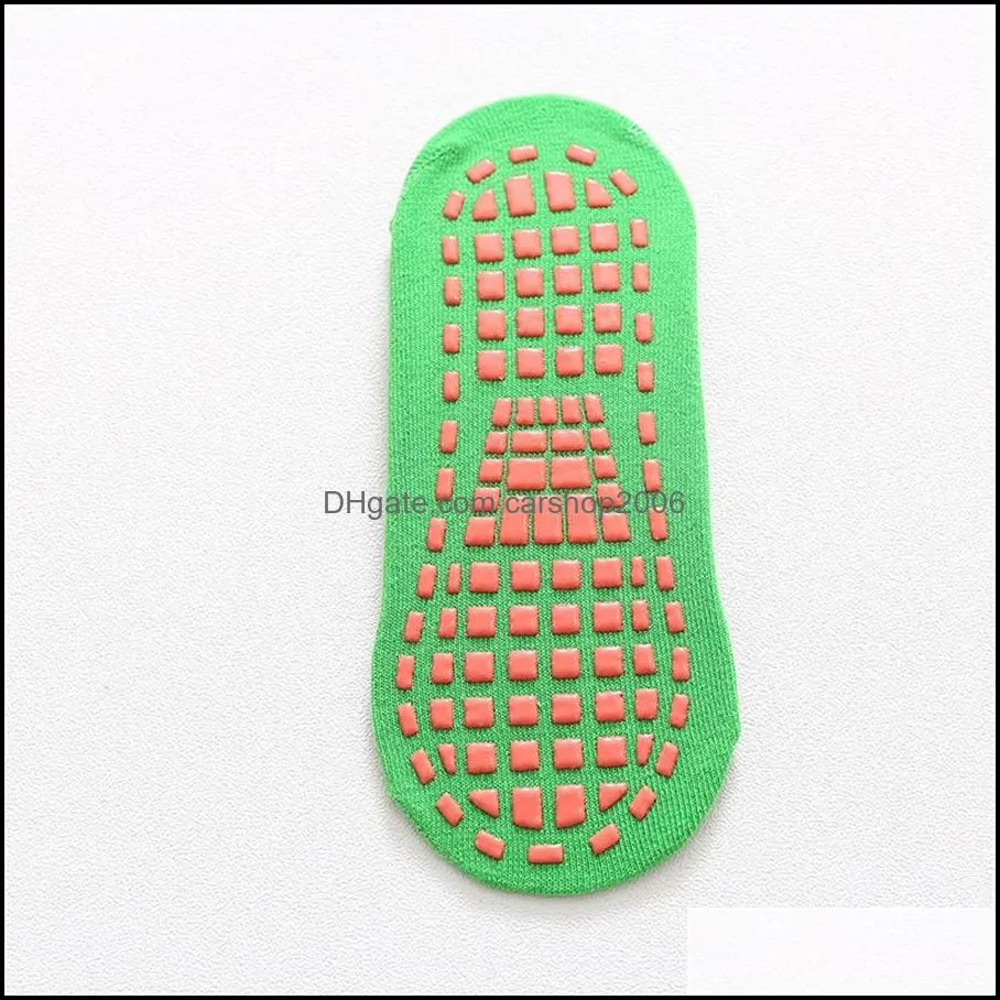 home textile manufacturers direct sale of anti slip floor socks pure cotton yoga trampoline socks sole glue dispensing early