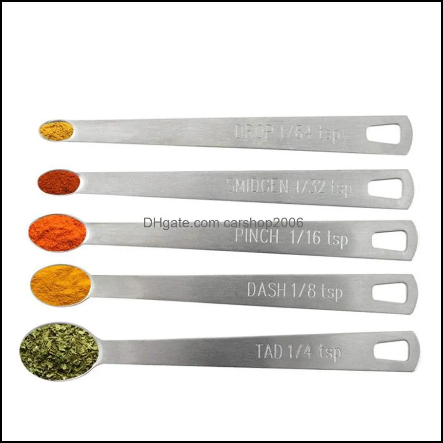 baking tools stainless steel mini measuring spoon fivepiece combination seasoning