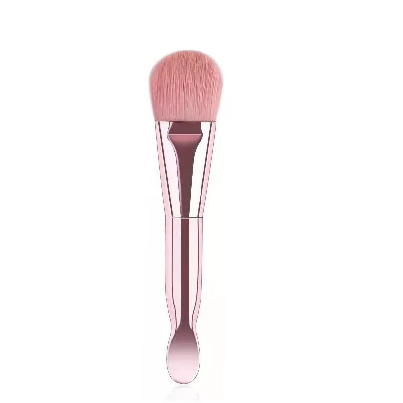 double ended facial mask brush portable face skin care beauty cosmetics tool fan shaped professional makeup brush