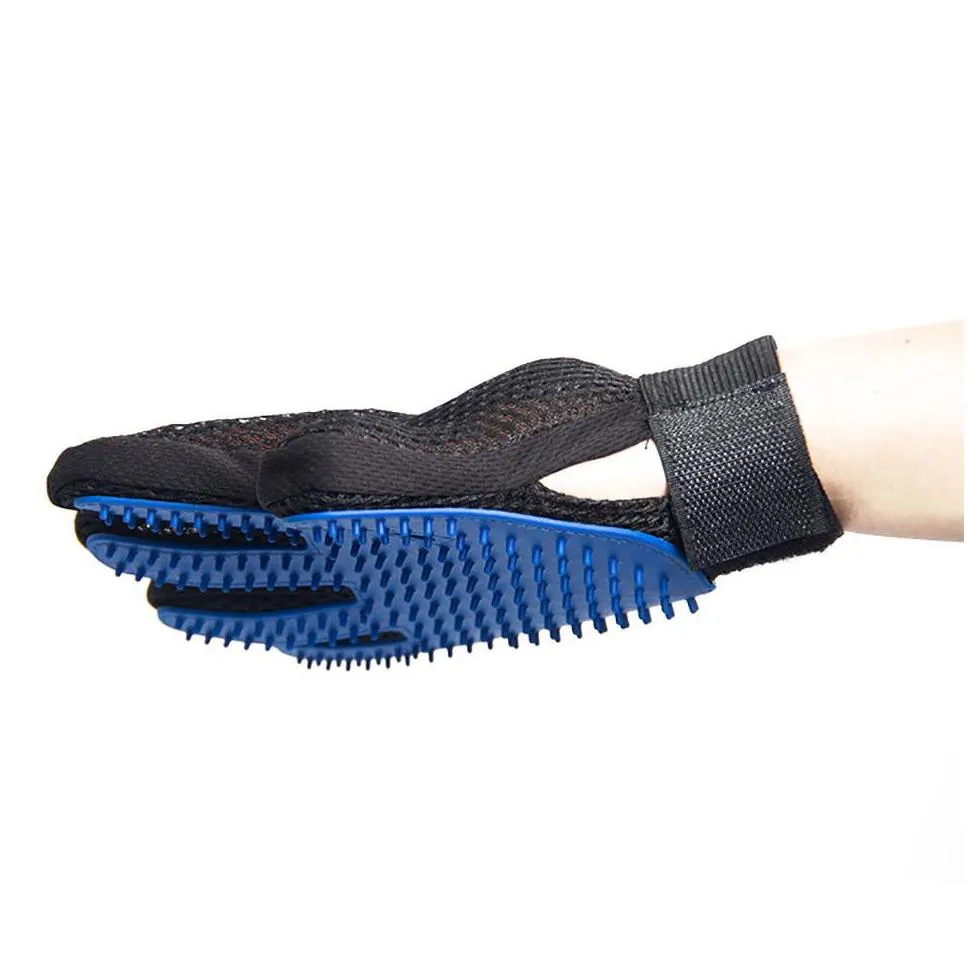 dog pet grooming glove silicone cats brush comb deshedding hair gloves dogs bath cleaning supplies animal combs opp bag