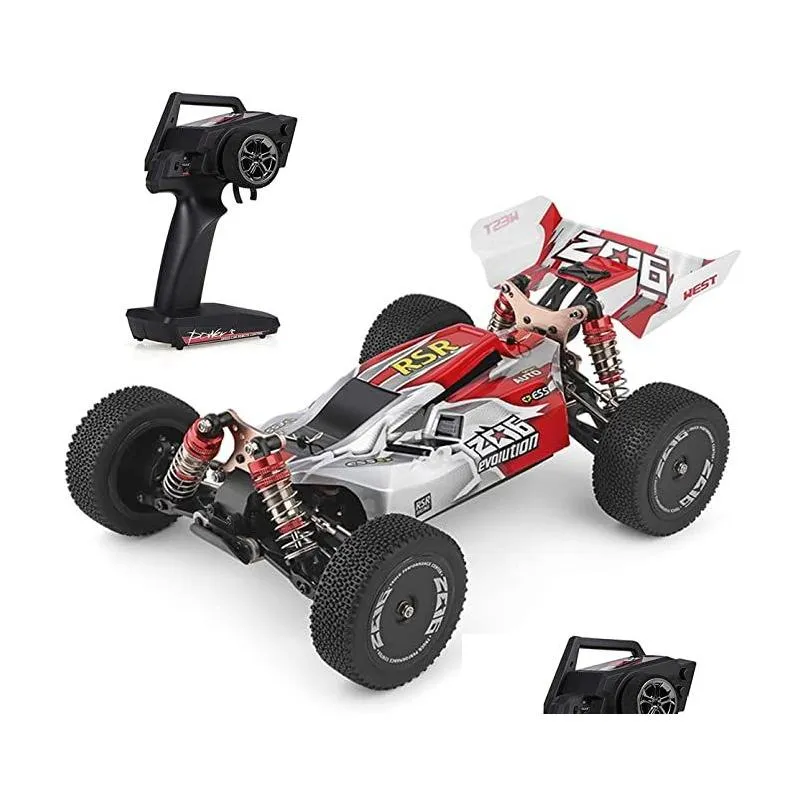wltoys 144001 remote control car 1/14 scale rc truck high speed 4wd 60km/h offroad car 2.4ghz electric climbing toy vehicle with alloy chassis for kids