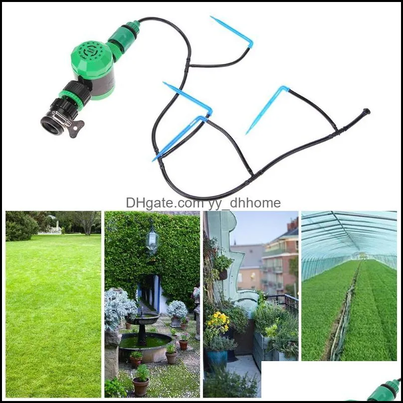 diy gardening flower pot plant potted automatic watering tools watering drip device gardening water can home irrigation kit set