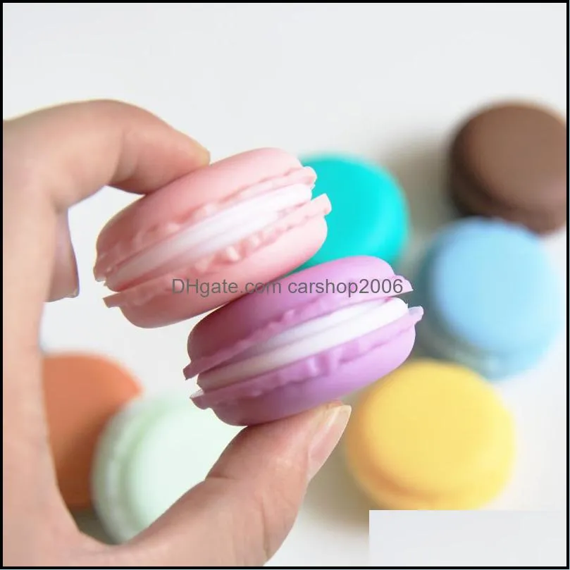 wholesale gifts box cute candy color macaron mini cosmetic jewelry storage box jewelry box case birthday gift display 474 t2