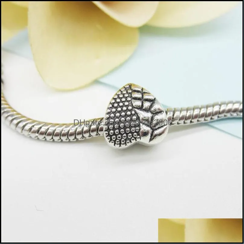 alloy charm bead heart a day to remember fashion women jewelry european style for diy bracelet 46 w2