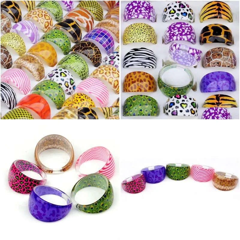 vintage advance resin ring for women unisex fashion charm finger rings jewelry gifts wholesale