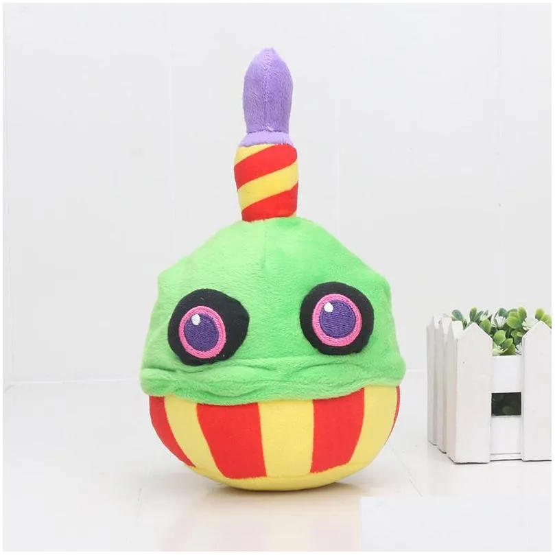 nightmare cupcake neon 8inch plush toy fnaf toys stuffed dolls 220602