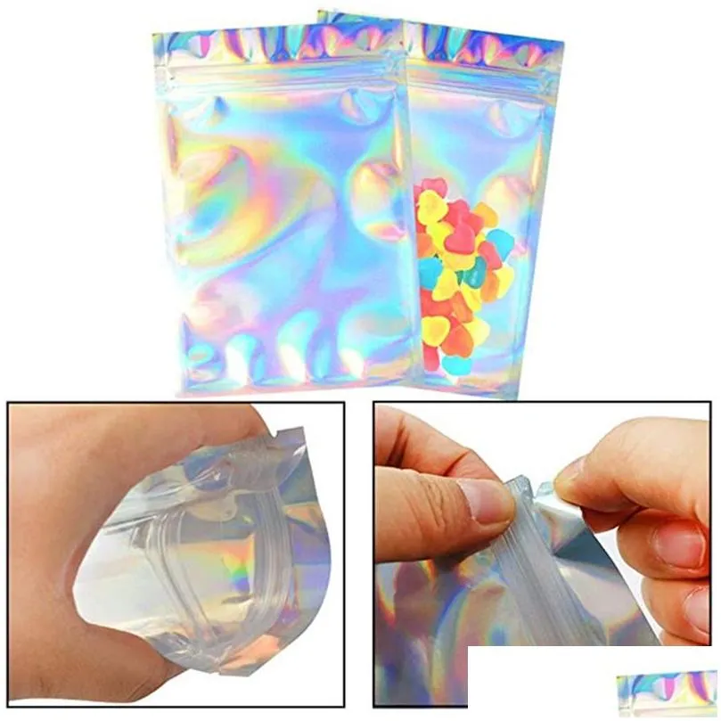 smell proof bag with clear window packaging pouch bags heat seal package for food coffee beans small objects storage