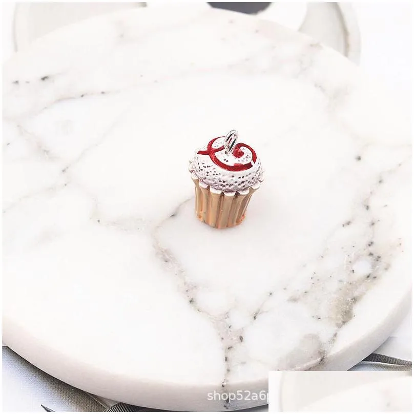 diy resin cup cake charms chocolates earrings key ring findings components charm jewelry accessories for girl 0 5hl q2