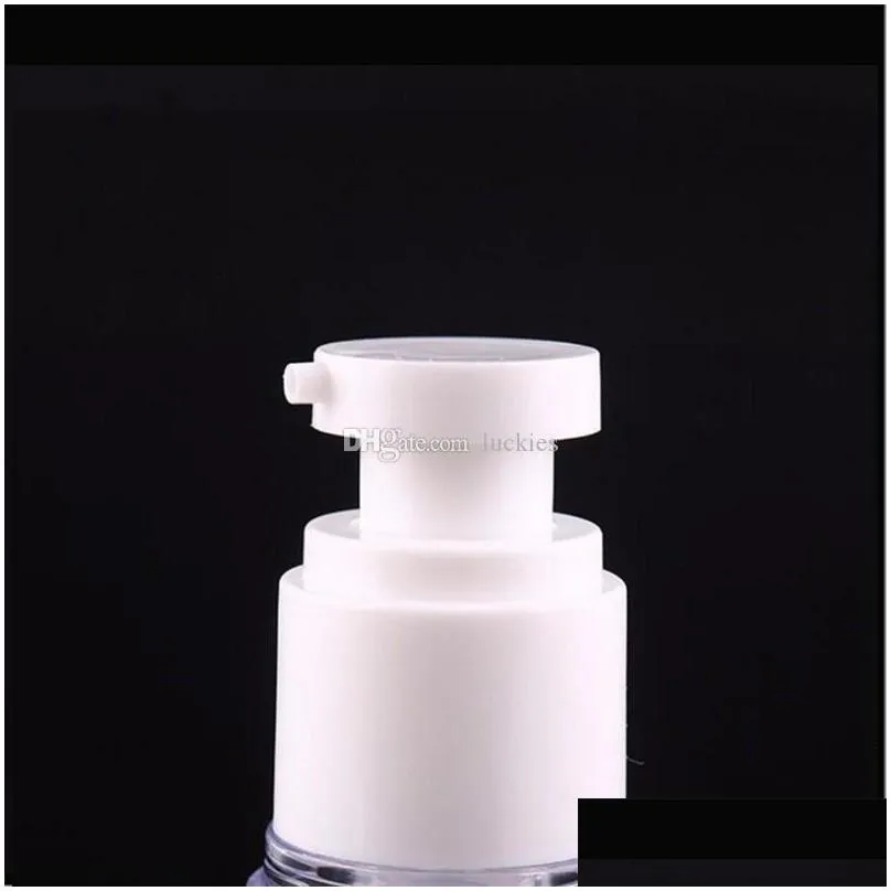 15ml 30ml 50ml vacuum empty perfume bottles lotion spray airless pump bottle cosmetic travel makeup bottles