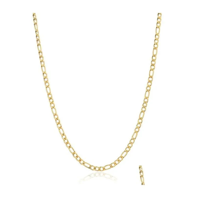 18k gold plated stainless steel necklace chain different styles gold and silver chains for diy making