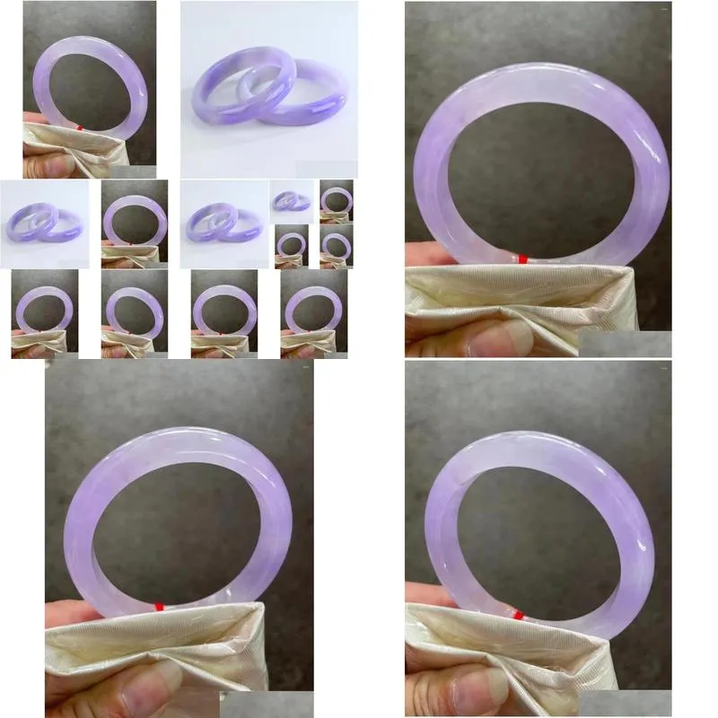 pendant necklaces natural burmese light purple elegant princess jadeite bracelets jade bangles jewelry fashion accessories