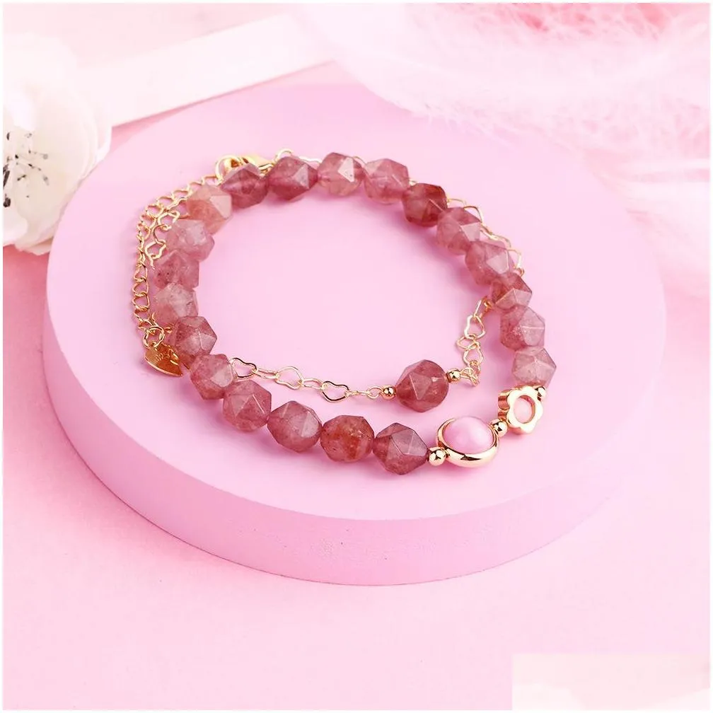 natural stone 2 in 1 tigers eye gemstones love/wealth luck/health/protection bracelet jewelry set