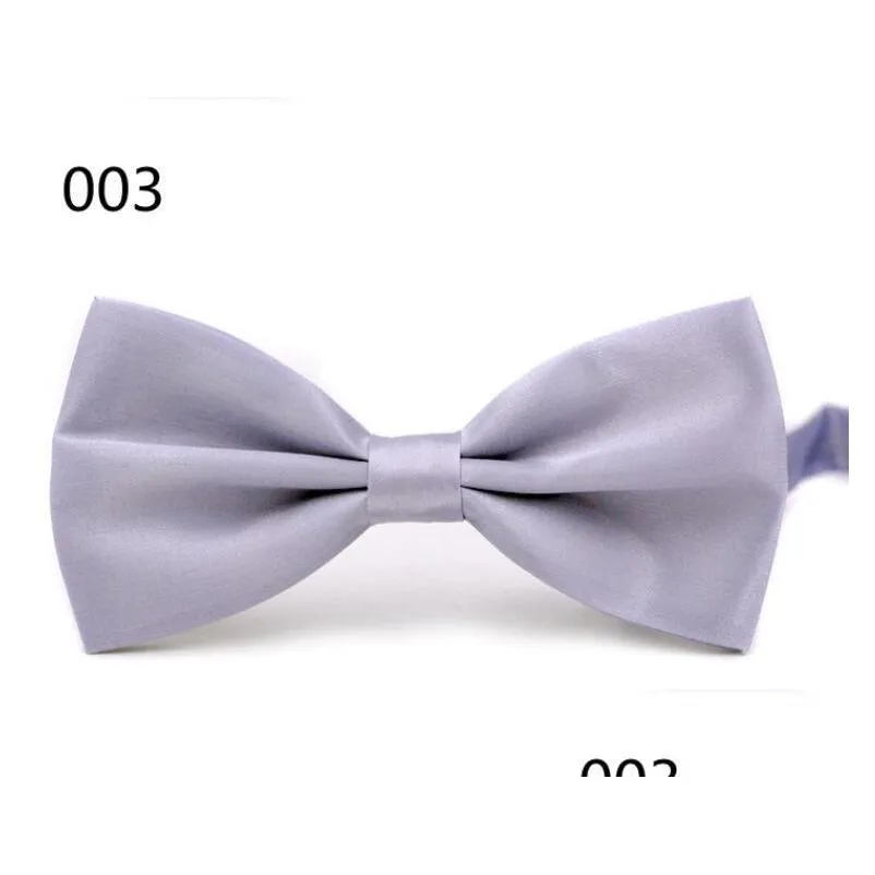 solid bow ties groom men colourful plaid cravat gravata male marriage butterfly wedding bowties business bow tie