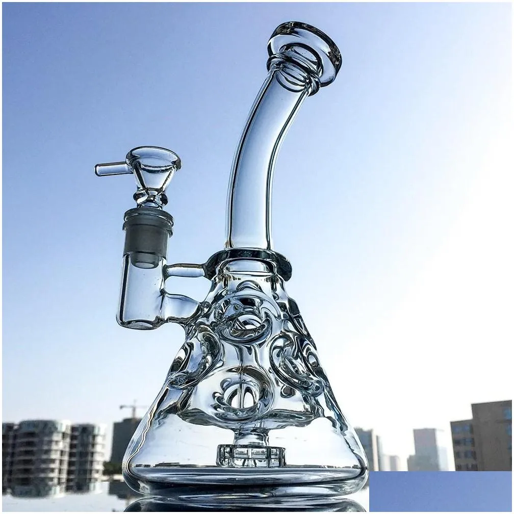 beaker base hookahs oil rig fab egg glass bong swiss perc dab rigs showerhead percolator smoking pipe recycler bongs water pipes mfe09