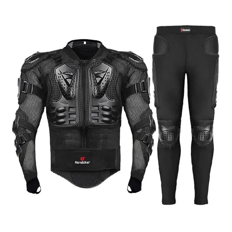 motorcycle jacket add body armor motocross moto protective gear jackets with neck protector for 4 season apparel