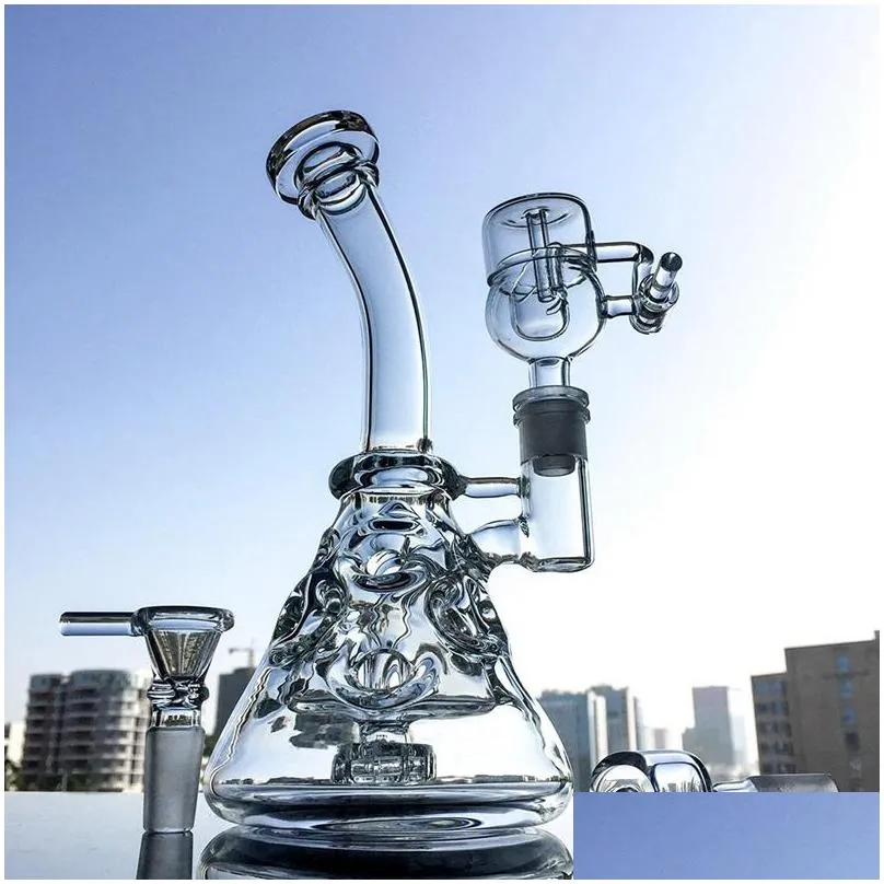 beaker base hookahs oil rig fab egg glass bong swiss perc dab rigs showerhead percolator smoking pipe recycler bongs water pipes mfe09