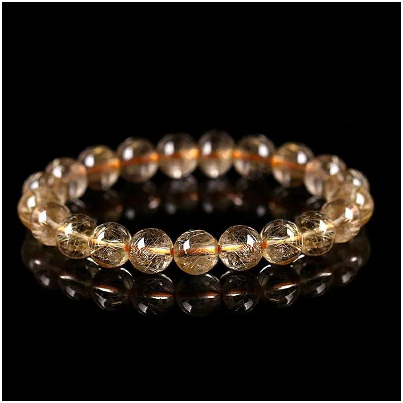 natural strands gemstone healing crystal round beads bracelets agate amethyst watermelon rose quartz morgan stone malachite tiger eye fashion bracelet