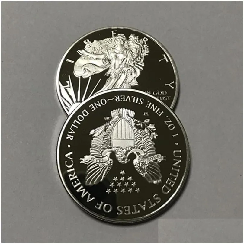 5 pcs non magneitc 2019 dom brass core silver plated 40 mm with upside down  decoration collectible coin