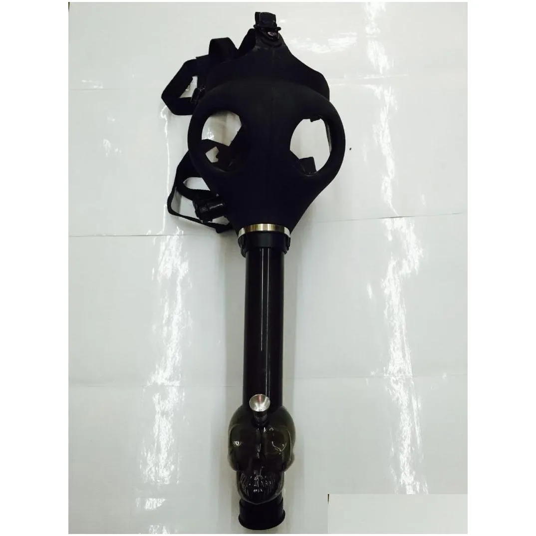 silicon mash creative acrylic hookah smoking pipes gas mask pipes bongs for dry herb shisha pipe