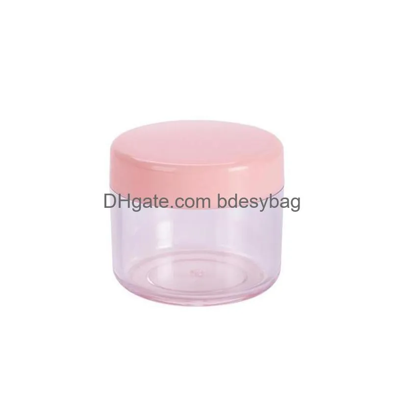 10g 15g 20g empty cosmetic bottles clear container plastic jar pot makeup travel cream lotion refillable packing bottle