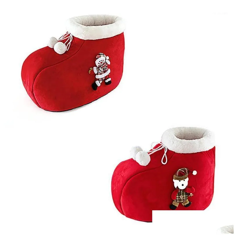 cute christmas boots dog nest cat winter warmth pet supplies litter small red beds furniture
