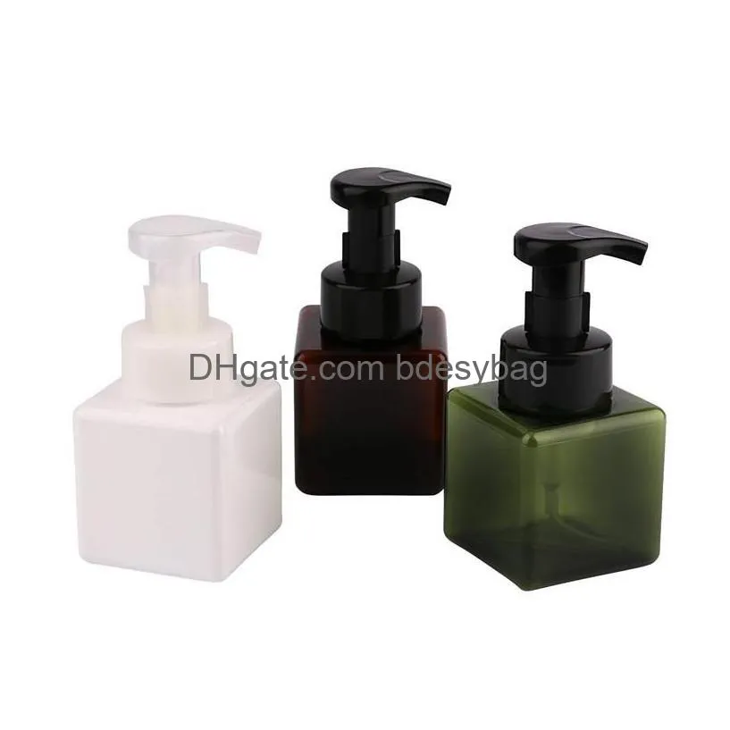 250ml 8.5oz foaming hand soap dispenser pump bottle refillable soap liquid dispenser foam container bottle