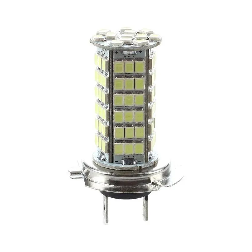 white h7 12v 102 smd led headlight car lamp bulb light headlights