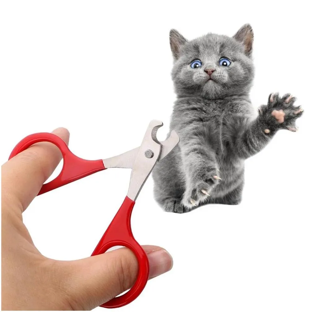 beauty tools cat nail clippers for small dog cats professional puppy claws cutter pet nails scissors trimmer grooming and care cat