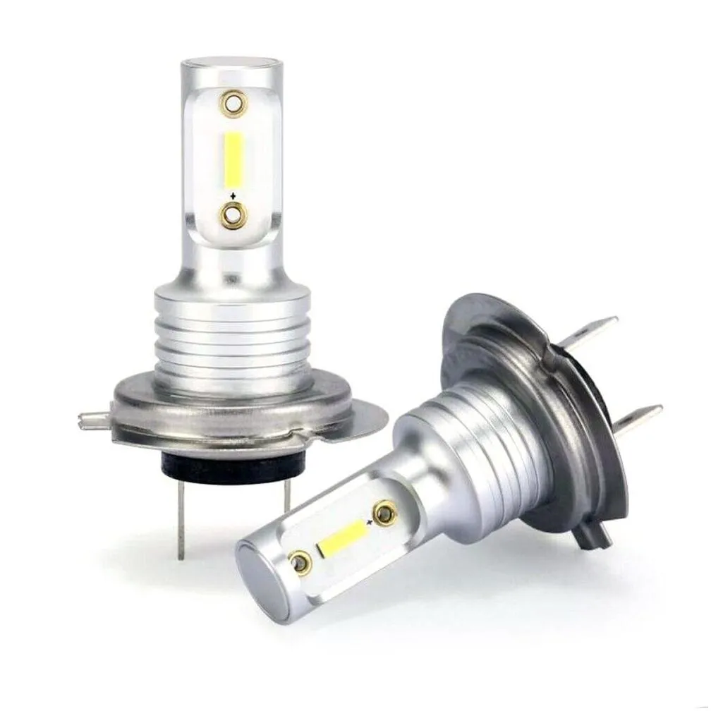 h7 car led headlight bulbs conversion kit hi/lo beam 55w 8000lm 6000k super bright auto headlamp fog light bulb1