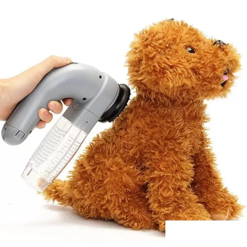 pet electric hair cleaner comes with a box device hair portable pet massage cleaning vacuum cleaner p1118