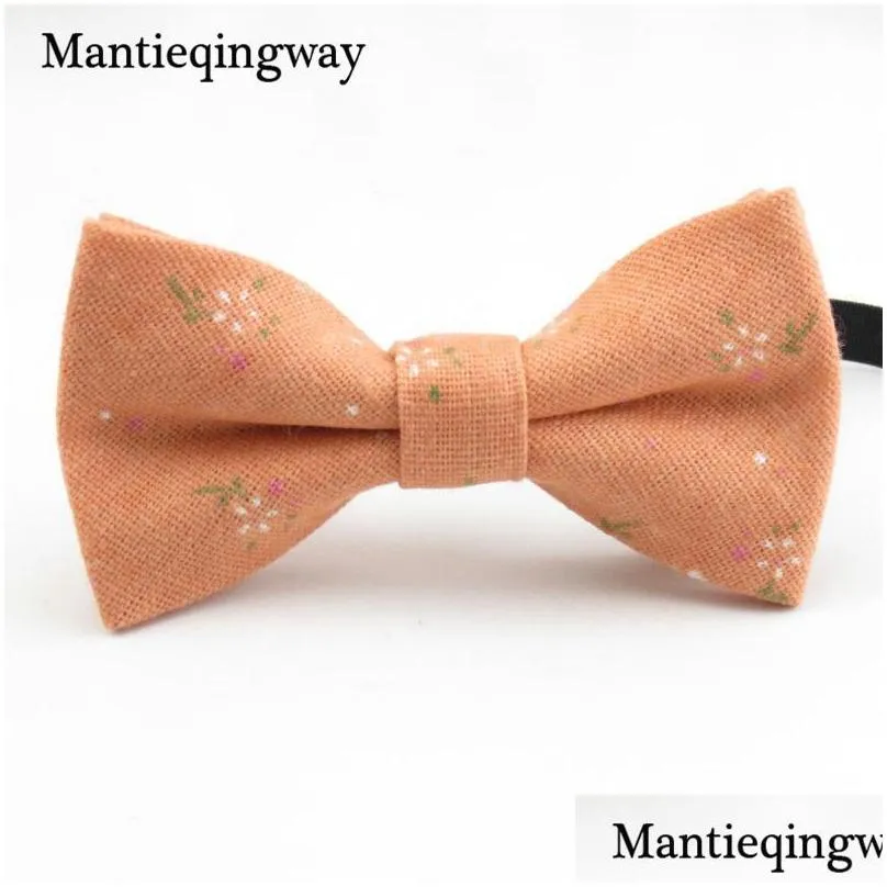 mantieqingway children bow tie for wedding suits linenaddcotton bowtie for boys baby bowties gravata of vestidos child bow tie