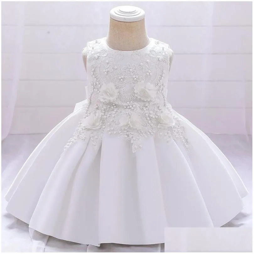 girls dresses 2021 child clothing 1st birthday dress for baby girl baptism flower princess first ceremony party vestido 15 year