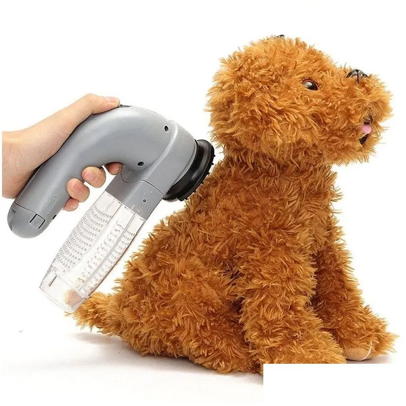 pet electric hair cleaner comes with a box device hair portable pet massage cleaning vacuum cleaner p1118