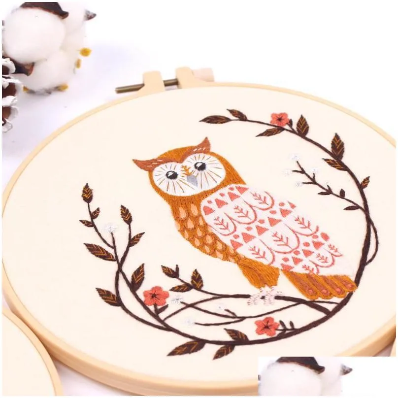 other arts and crafts creative embroidery diy material package beginner semifinished product kit animals butterfly cross stitch