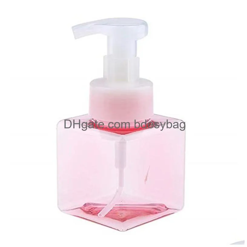 250ml 8.5oz foaming hand soap dispenser pump bottle refillable soap liquid dispenser foam container bottle