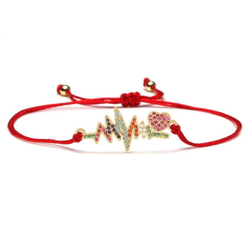 charm bracelets one nice cubic zirconia stone mini peach foreverlove heart bracelet women white enamel small cute red string jewelrycharm