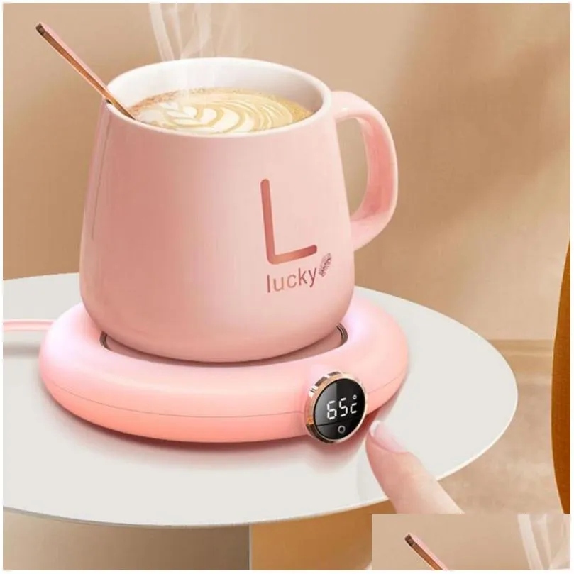 mats pads usb coffee mug heating mat warmer cup pad 3 temperatures adjustable electric desk for milk tea