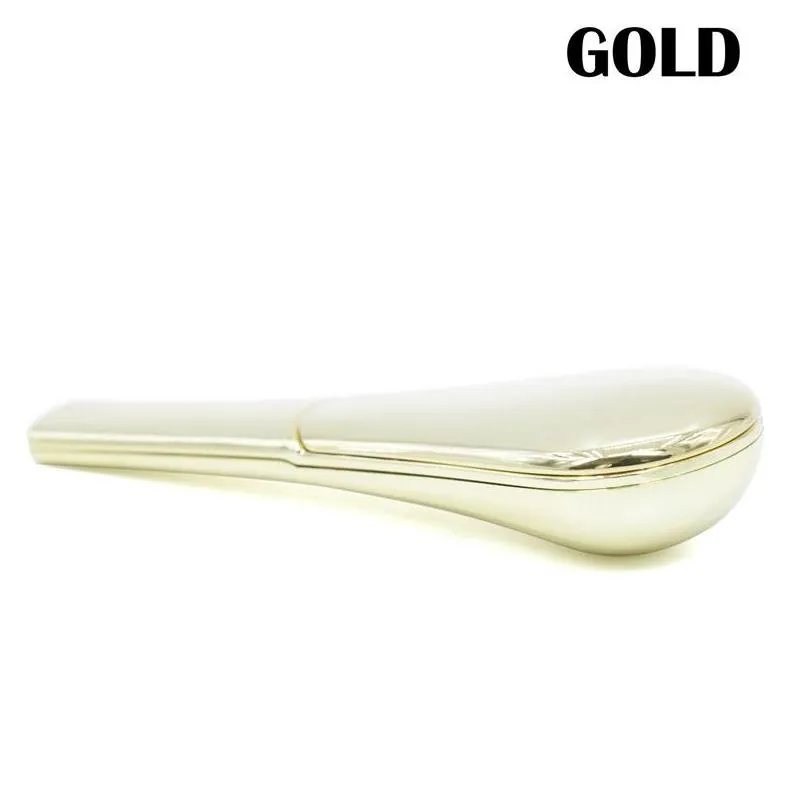 spoon pipe mini metal smoking pipe bubblers pipes with magnet magnetic portable dry herb tobacco