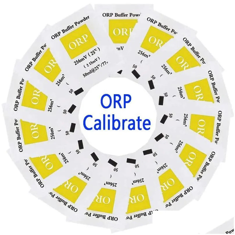 meters orp tester calibration powder 256 mv buffer redox meter accuracy measuring correction calibrate solution
