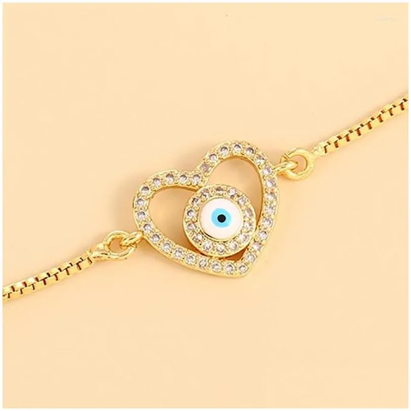 charm bracelets fashion cute lover heart hollow pendant for women gold color chain bangle statement bracelet party jewelry gift