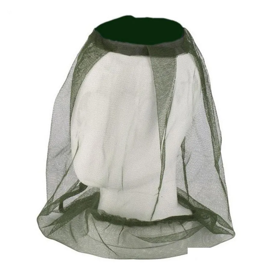 antimosquito cap travel camping hedging lightweight midge mosquito insect hat bug mesh head net face protector dh0891