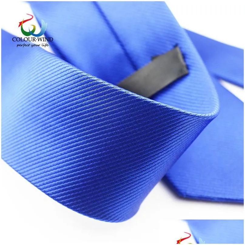 formal neck tie for men 6cm width polyester solid color ties customized narrow 2.36inch groom gentleman ties gravata