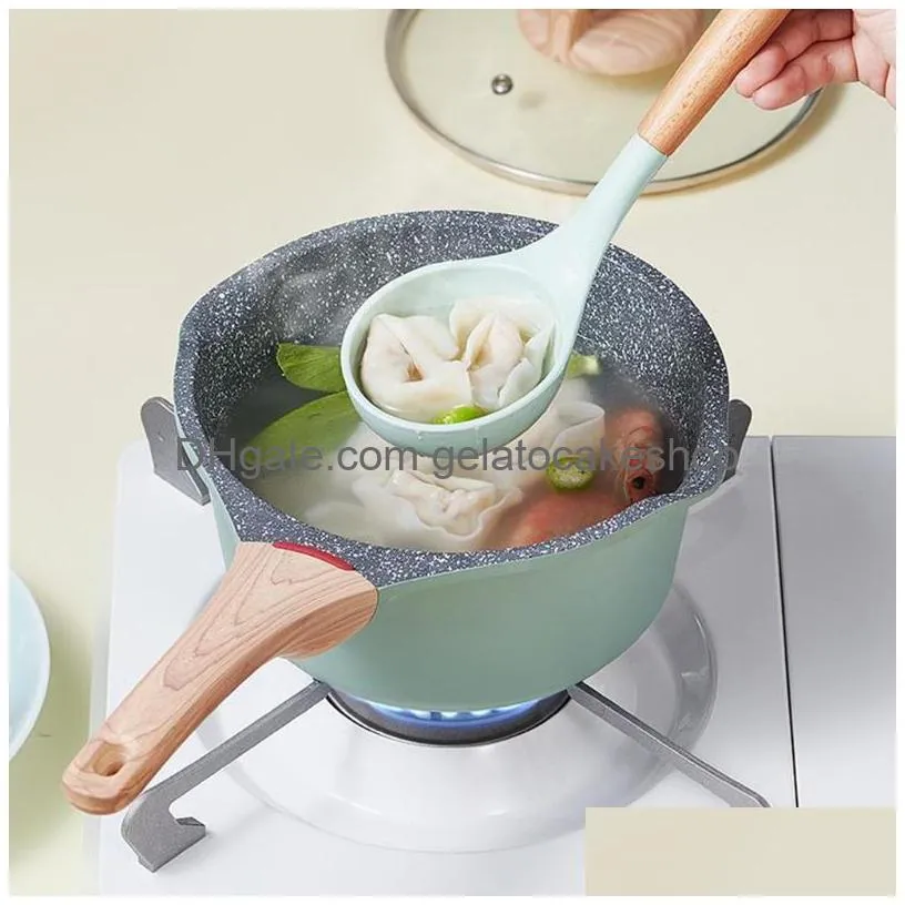 pans kitchen high quality aluminum material frying pan milk and fried steak pots