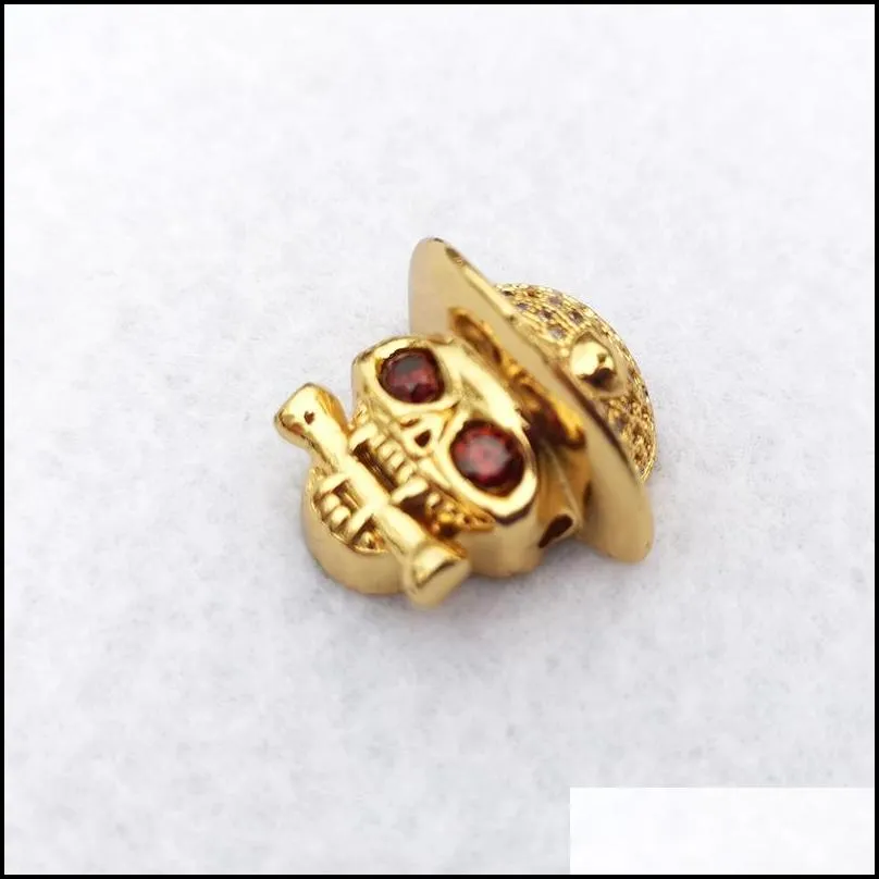 skull connector cubic zirconia jewelry diy cool punk skeleton beads for bracelet jewelry making finding ct480