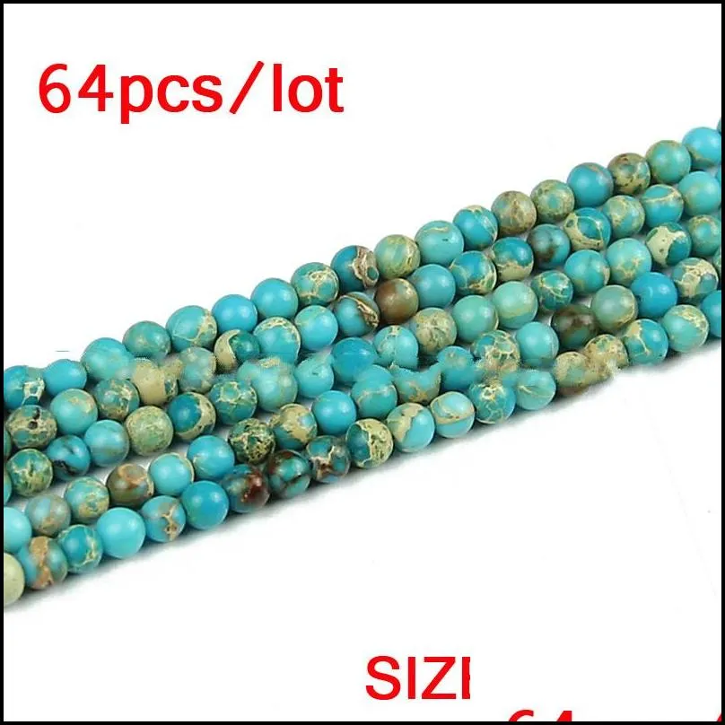 8mm blue imperial pine kallaite natural stone round loose beads ball 4/6/8/10/12mm jewelry bracelet accessories making diy