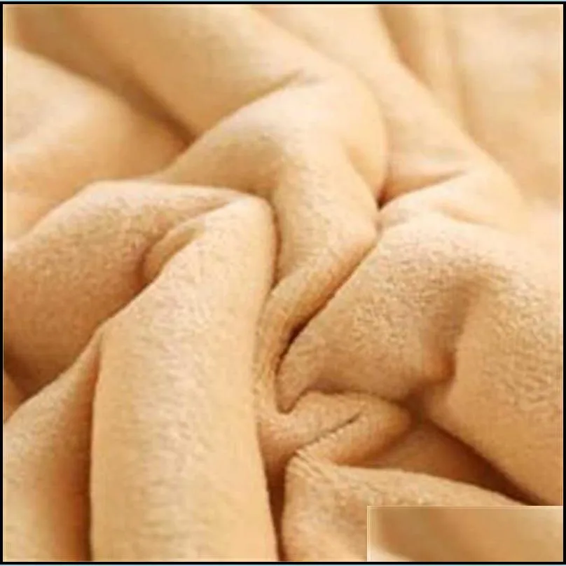 luxury cashmere blanket winter thick double layer sherpa throw 150x200cm warm comfortable weighted flannel fleece blanket 201113 7285h