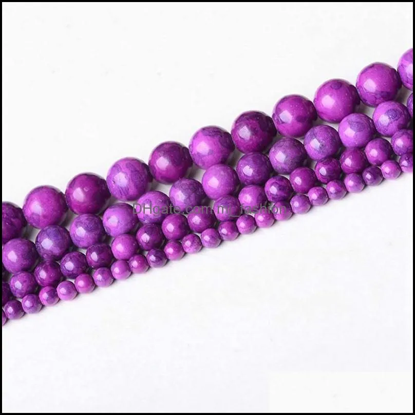 8mm high quality natural stone purple sugilite beads round loose beads 4mm 6mm 8mm 10mm 12mm diy necklace bracelet jewelry making