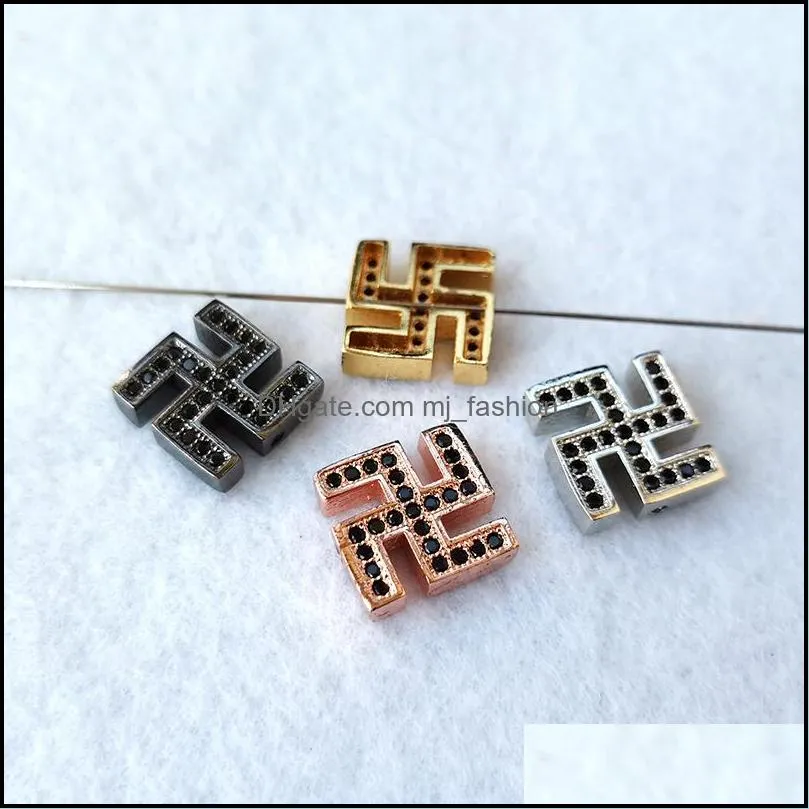 cz micro pave charm connectors charm accessories for making diy bracelet necklace jewelry finding ct548