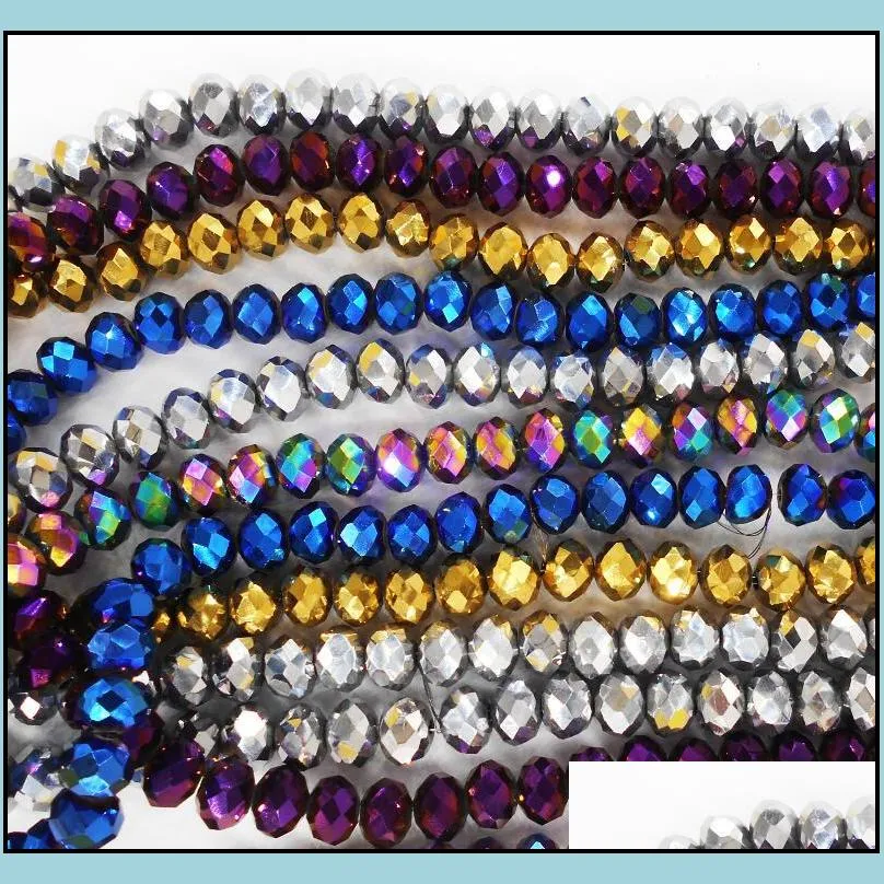 3mm 145 piece/lot bicone crystal beads cut faceted round glass beads