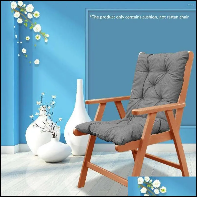 pillow long mat for recliner rocking rattan chair folding garden sun lounge seat sofa tatami